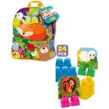 Lisciani Giochi Fox Bag Art.79902 kuprinė su kaladėlėmis