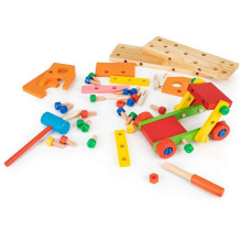 „Eco Toys“ medinės konstrukcijos straipsnis. MB197 konstruktorius