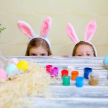 Home Company Rabbit Ear Art.53836  aksesuaras  - mirksinčios zuikio ausys