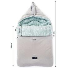 Womar Zaffiro Wrap Premium 5in1 Art.55199 Bloom Grey