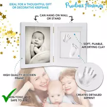 Chuckle Baby Art Art.55701 Hand and Foot Print Dviejų dalių rėmas su atspaudais