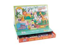 Floss&Rock Zuja Art.39P3509 Magnetic Play Scenes - Jungle