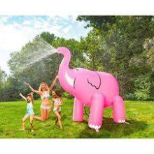 „BigMouth Pink“ dramblio sodo purkštuvas „Art.BMYS-0005- EU“ pripučiamas dramblys