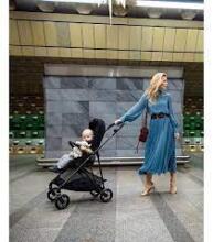 Cybex Melio Carbon buggy Moon Black