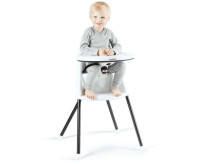Babybjorn High Chair Art.067221  White/grey  Стульчик для кормления