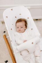 Childhome Bouncer Cover Art. CCEVOBONJOH Hearts Original supamasis krėslas