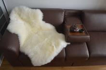 Natur Wool Art.56988 avikailis (XXL) Natūrali spalva 110cm [avikailis]