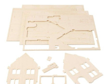 Creativ 3D House Art.57875 Koka konstruktors