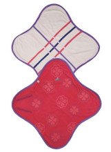 Lodger'14 Wrapper Fleece Cinnamon BLO 19 Флисовый одеяло-конверт трансформер 106x106cm