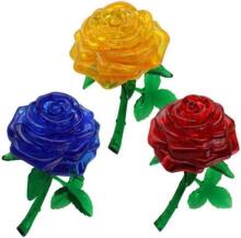 Crystal Puzzle Rose 3D Art.60901 Crystal 3D galvosūkis