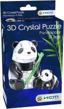 Crystal Puzzle Panda 3D Art.60903 Crystal 3D galvosūkis