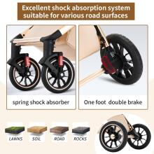 Shineey 3-in-1 Pushchair Buggy Art.U9-X Black