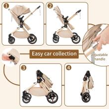 Shineey 3-in-1 Pushchair Buggy Art.U9-X Black