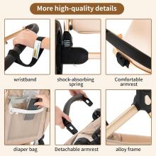 Shineey 3-in-1 Pushchair Buggy Art.U9-X Brown
