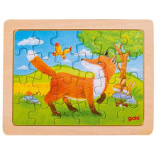 Goki Puzzle Art.57740 Puzle 'Dzīvnieku mazuļi'