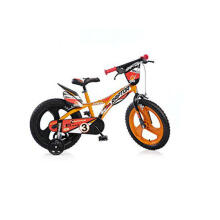 Dino Bikes Dino Raptor Art.612L Vaikiškas dviratis (dviratis) su atsarginiais ratais 12 colių