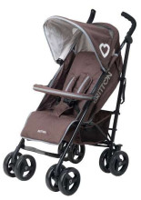 „Britton Shopper“ straipsnis. B2430 Pelenų ruda vaikiško skėčio vežimėlis (vežimėlis)
