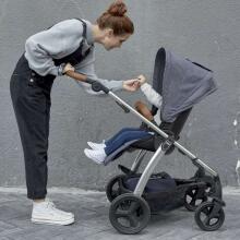 „Moms & Dads Sola 2“ 633674 „Navy Marl“ vežimėlis