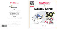Dovanų kortelė 50 EUR