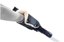 Sensillo Pushchair Glove/Muff Art.SILLO-8507 Juoda rankinė rankinė (universali)