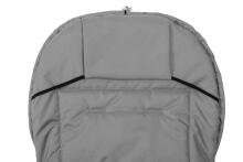 Sensillo Classic Romper Bag Art.824 Light Grey /Wool Sleeping bag with natural sheepskin for a stroller