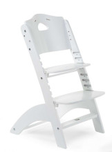 Childhome Lambda Art.HCL3CW White Деревянный стульчик для кормления