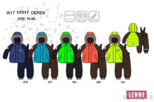 Lenne '18 Derek Art.17317 / 061 Šilta kūdikių žieminė šiltų kostiumų striukė + kelnės (80,86,92,98 cm)