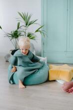 La Bebe™ NO Poncho Towel  Art.68509 Mint 90x110 cm