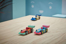 „Kids Krafts Majigg Wooden Cars Art.WD238“ medinis automobilis