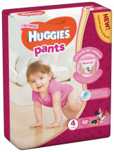 Huggies pants MP Art.41564012 Трусики-подгузники для девочек (9-14кг) 52шт.