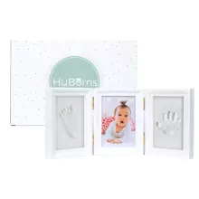 Huborns Art for Baby Art.7139  Rankų ir kojų atspaudas trijų dalių rėmas