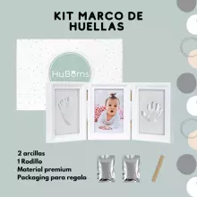 Huborns Art for Baby Art.7139  Rankų ir kojų atspaudas trijų dalių rėmas