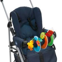 CHICCO 13343 str. Žaislas vežimėliui, spiralinis - antis
