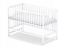 Elf Bed Arco Art.73262 White Medinė kūdikio lovelė 120x60 cm