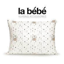 La Bebe ™ medvilnė Art.73396 Zuikiai Grikių pagalvė su medvilniniu užvalkalu 60x40 cm