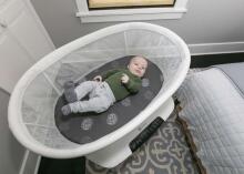 4moms Cotton Sheet MamaRoo Sleep  Art.18460 Grey