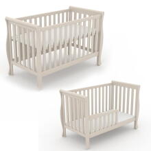 Elf Bed Gardenia Drawer  Art.74242 Cashmere Toddler crib with a drawer, 120x60 cm