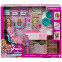 Barbie Spa Art.GJR84 Lėlė Barbė su rinkiniu