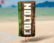 Carbotex Beach Towel Minecraft Art.MC2402154-R