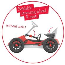 Chillafish pedalais minamas kartingas MONZI-RS