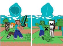 Carbotex Minecraft Poncho Art.0MC01923 rankšluostis -Poncho