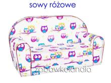 „Capri“ vaikiškos sofos minkšta sėdimoji sofa 100cm