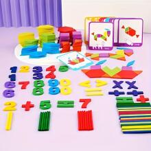 Happy Toys Puzzle Art.8709 Medinė Tangram dėlionė
