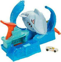 Mattel Hot Wheels Robo Shark Frenzy Art.GJL12  Игровой набор  Голодная акула-робот