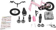 Kids Bike Wheels Collas 12' Pink Art.8059  Vaikų dviratis su dviračiu