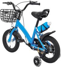Kids Bike Wheels Collas 12' Blue Art.8061 Vaikų dviratis su dviračiu