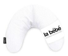 La Bebe ™ Mimi slaugos perlų pilka satino pagalvė, 80959, pasagos pagalvėlė 19 * 46cm
