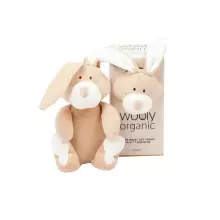 „Wooly Organic Bunny Art.00202 Premium“ - „Eco Cotton“ minkštas žaislų zuikutis, (100% natūralus)