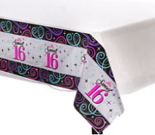 Amscan Sweet16 str. 571466 Staltiesė 137x259 cm
