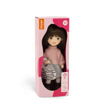 Orange Toys Sweet Sisters Sophie in a Denim Skirt Art. SS03-15 Minkšta žaislinė lėlė Sofija džinsiniame sijone (32 cm)
